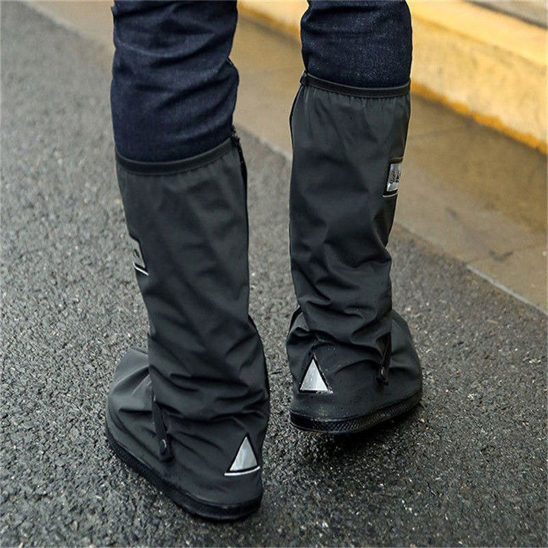 Reusable Waterproof Shoe Covers for Rain and Mud, Anti-Slip, Sizes S to XL