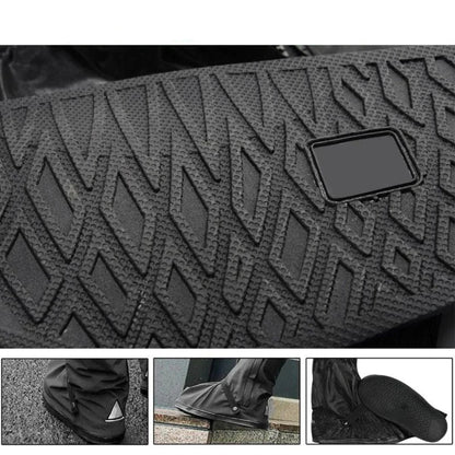 Reusable Waterproof Shoe Covers for Rain and Mud, Anti-Slip, Sizes S to XL