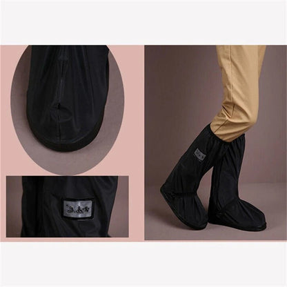 Reusable Waterproof Shoe Covers for Rain and Mud, Anti-Slip, Sizes S to XL