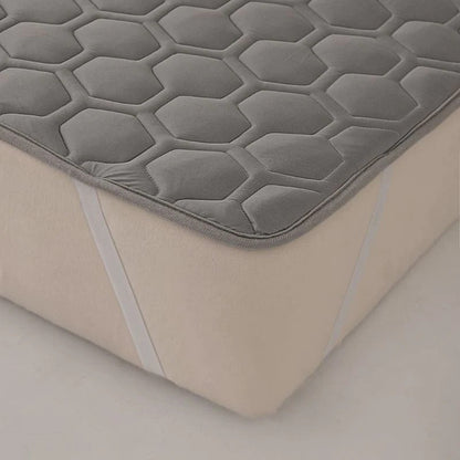 ChillGuard Mattress Pad with Airflow Channels and Anti-Slip Base