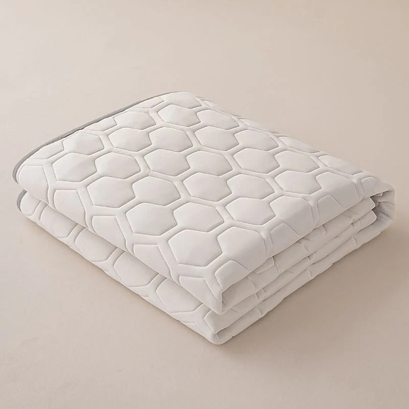 ChillGuard Mattress Pad with Airflow Channels and Anti-Slip Base