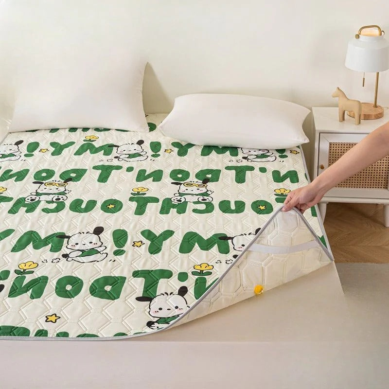 ChillGuard Mattress Pad with Airflow Channels and Anti-Slip Base