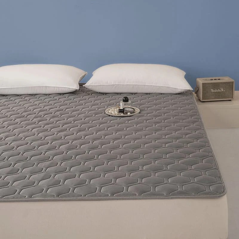 ChillGuard Mattress Pad with Airflow Channels and Anti-Slip Base
