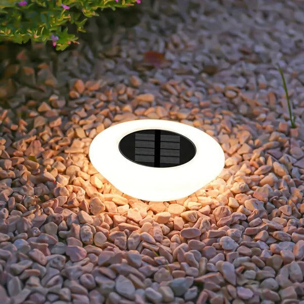 Set of 4 Solar Garden Lights with Automatic Dusk Sensor