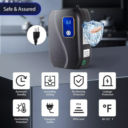 QuickHeat Instant Water Dispenser with Smart Sensor Control