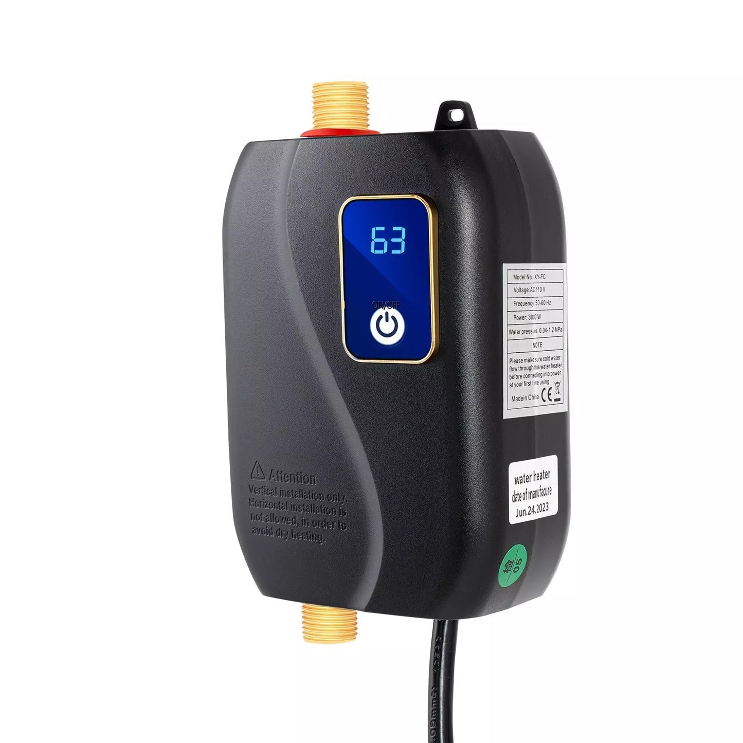 QuickHeat Instant Water Dispenser with Smart Sensor Control
