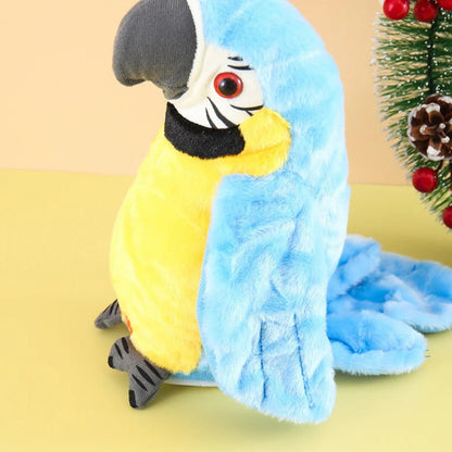 Engaging Interactive Parrot Plush for Learning Numbers and Words