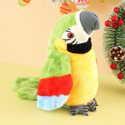 Engaging Interactive Parrot Plush for Learning Numbers and Words