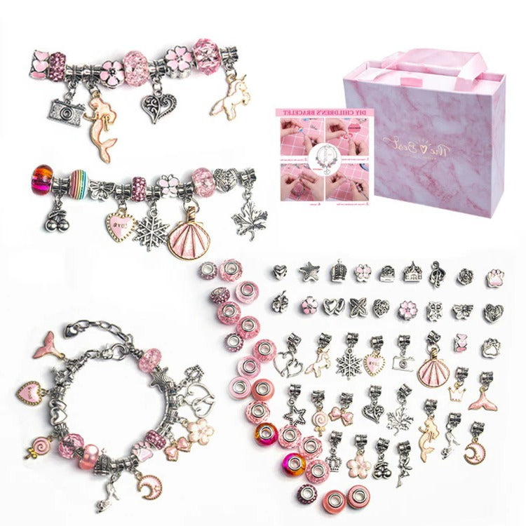 Colorful Bead Creation Kit with Easy Threading System