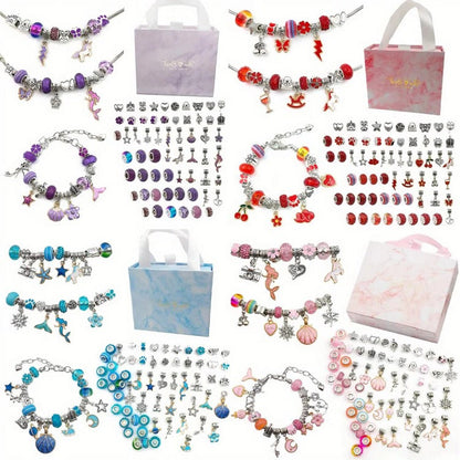Colorful Bead Creation Kit with Easy Threading System