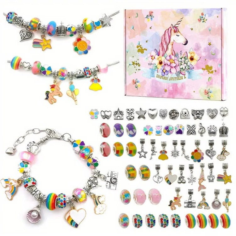 Colorful Bead Creation Kit with Easy Threading System