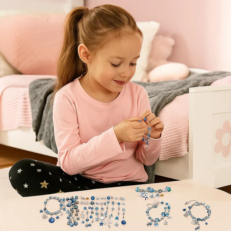 Colorful Bead Creation Kit with Easy Threading System