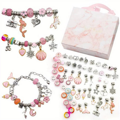 Colorful Bead Creation Kit with Easy Threading System