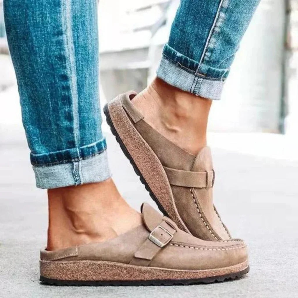 Ladies' Adjustable-Strap Summer Footwear for Comfort