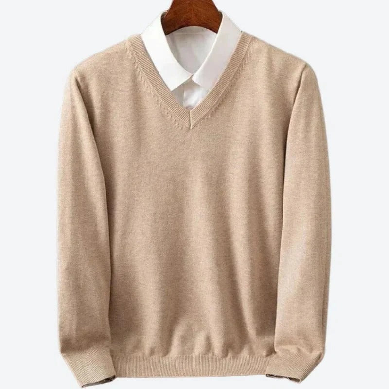 Elegant Men’s Winter Knit Sweater for Ultimate Comfort