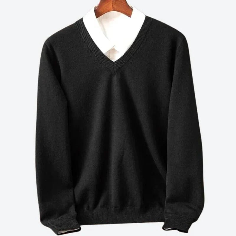 Elegant Men’s Winter Knit Sweater for Ultimate Comfort