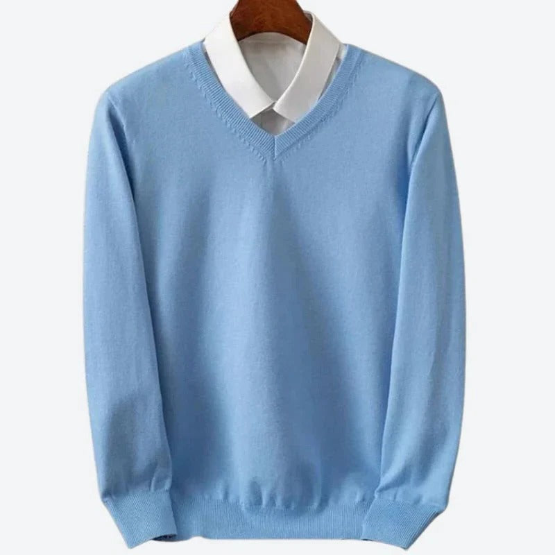 Elegant Men’s Winter Knit Sweater for Ultimate Comfort