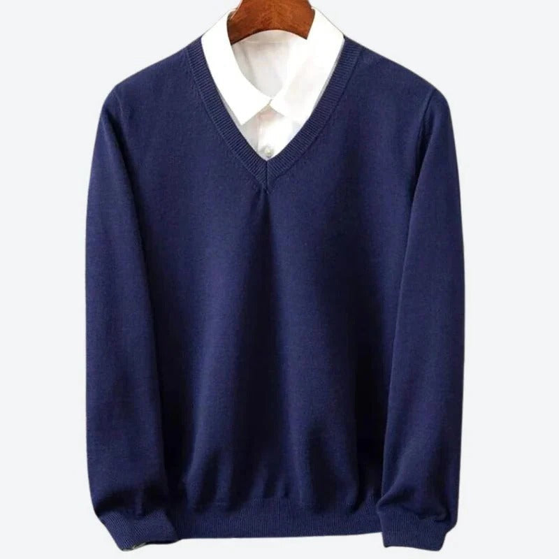Elegant Men’s Winter Knit Sweater for Ultimate Comfort