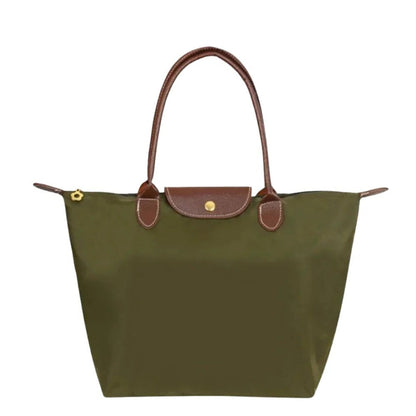 Elegant Top-Handle Handbag with Ample Space and Classic Style