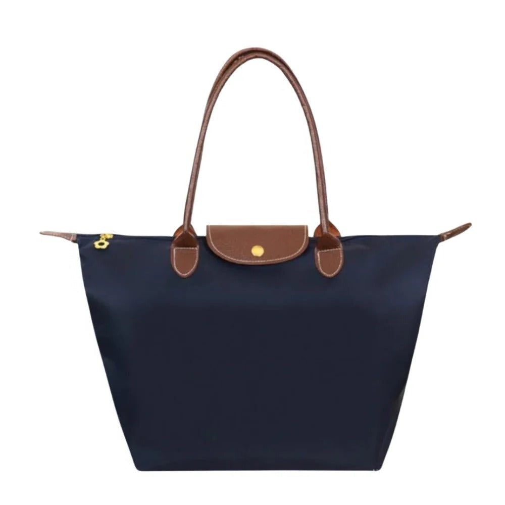 Elegant Top-Handle Handbag with Ample Space and Classic Style