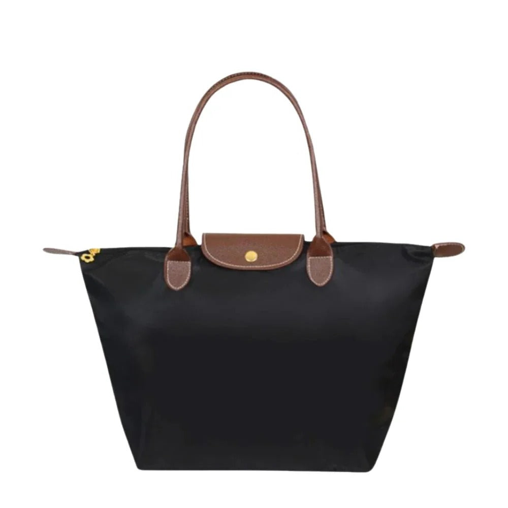 Elegant Top-Handle Handbag with Ample Space and Classic Style