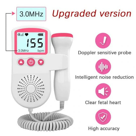 Portable Prenatal Heartbeat Monitor for Home Use