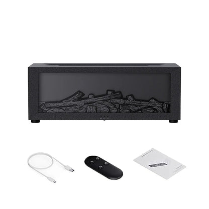 Essential Mist & Aroma Diffuser with Ambient Flame Effect