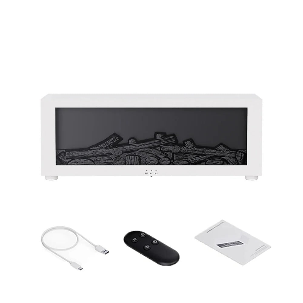 Essential Mist & Aroma Diffuser with Ambient Flame Effect