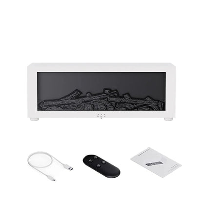 Essential Mist & Aroma Diffuser with Ambient Flame Effect