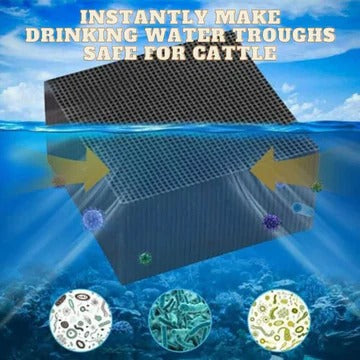 Aquatic PureCube: Effortless Water Purification for Livestock and Pets