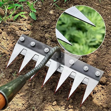 All-in-One Garden Rake System for Effortless Yard Care