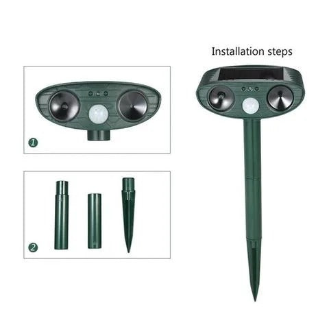 Eco-Friendly Ultrasonic Deer Deterrent for Outdoor Spaces