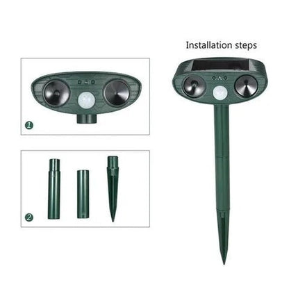 Eco-Friendly Ultrasonic Deer Deterrent for Outdoor Spaces