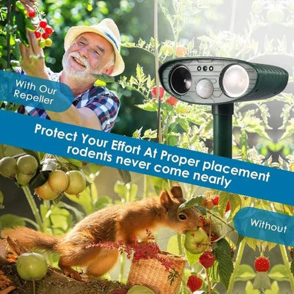 Eco-Friendly Ultrasonic Deer Deterrent for Outdoor Spaces