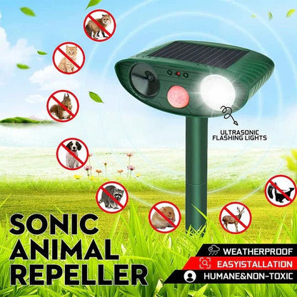 Eco-Friendly Ultrasonic Deer Deterrent for Outdoor Spaces