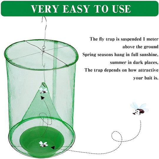 Effective Outdoor Fly Control Trap for Gardens and Yards