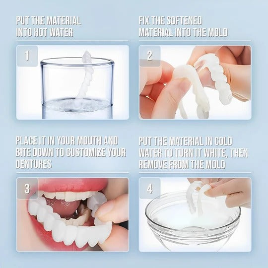 Customizable Smile Enhancement Kit for Temporary Use