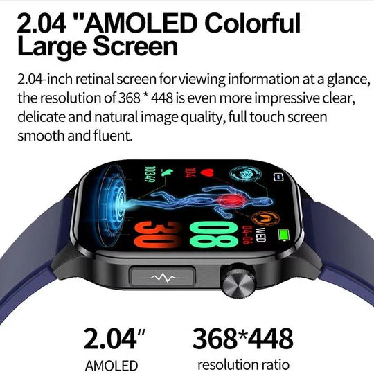 User-Friendly Smartwatch with Easy Monitoring and Connectivity