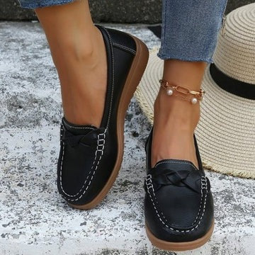Women’s Comfort-Fit Slip-On Walking Loafers for Everyday Use