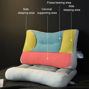 Ergonomically Designed Neck Support Pillow for All Sleepers