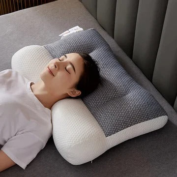 Ergonomically Designed Neck Support Pillow for All Sleepers