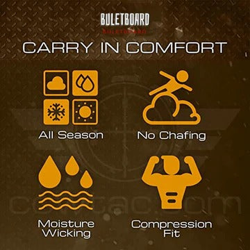Unisex Concealed Carry Compression Shirt for Everyday Use
