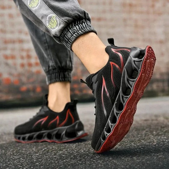 Men's Comfort-Focused Walking and Running Footwear