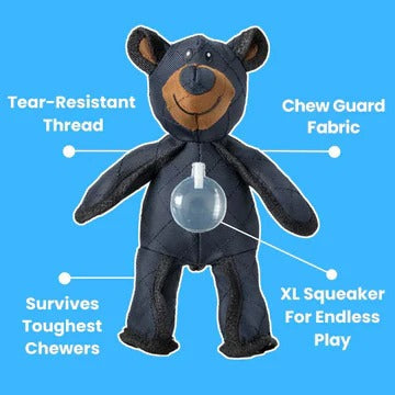 Ultimate Resilient Bear Companion for Aggressive Chewers