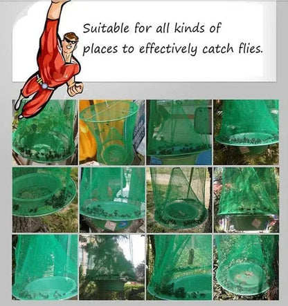 Eco-Friendly Outdoor Fly Catcher for Animal Areas