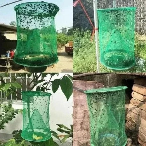 Eco-Friendly Outdoor Fly Catcher for Animal Areas