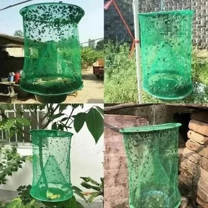 Eco-Friendly Outdoor Fly Catcher for Animal Areas