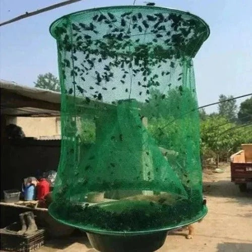 Eco-Friendly Outdoor Fly Catcher for Animal Areas