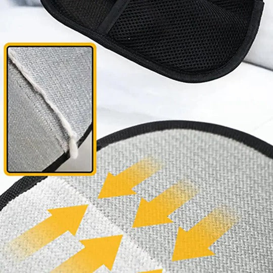 Dual-Sided Pet Grooming Mitts for Effortless Shedding Removal