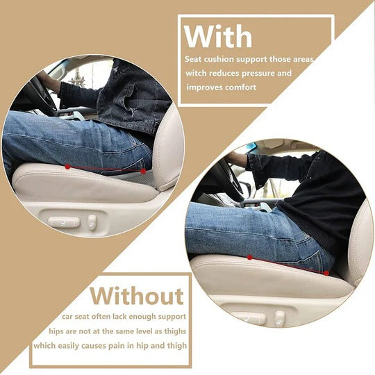 Elevate Your Comfort: Premium Car Seat Lift Cushion